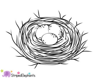 Bird Nest Clipart Free.