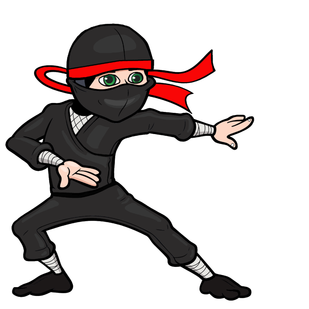 Training Ninja Clip art.