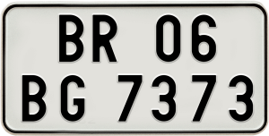 Number Plate Rules in India.