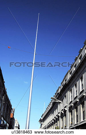 Stock Photo of Republic of Ireland, Dublin, O'Connell Street, A.