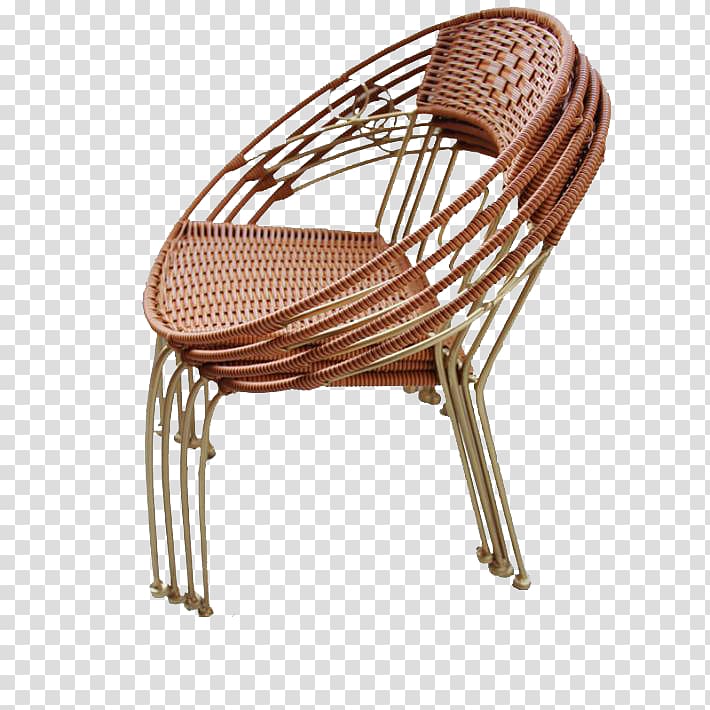 Chair Calameae Rattan Wicker, Small Outdoor rattan chair.