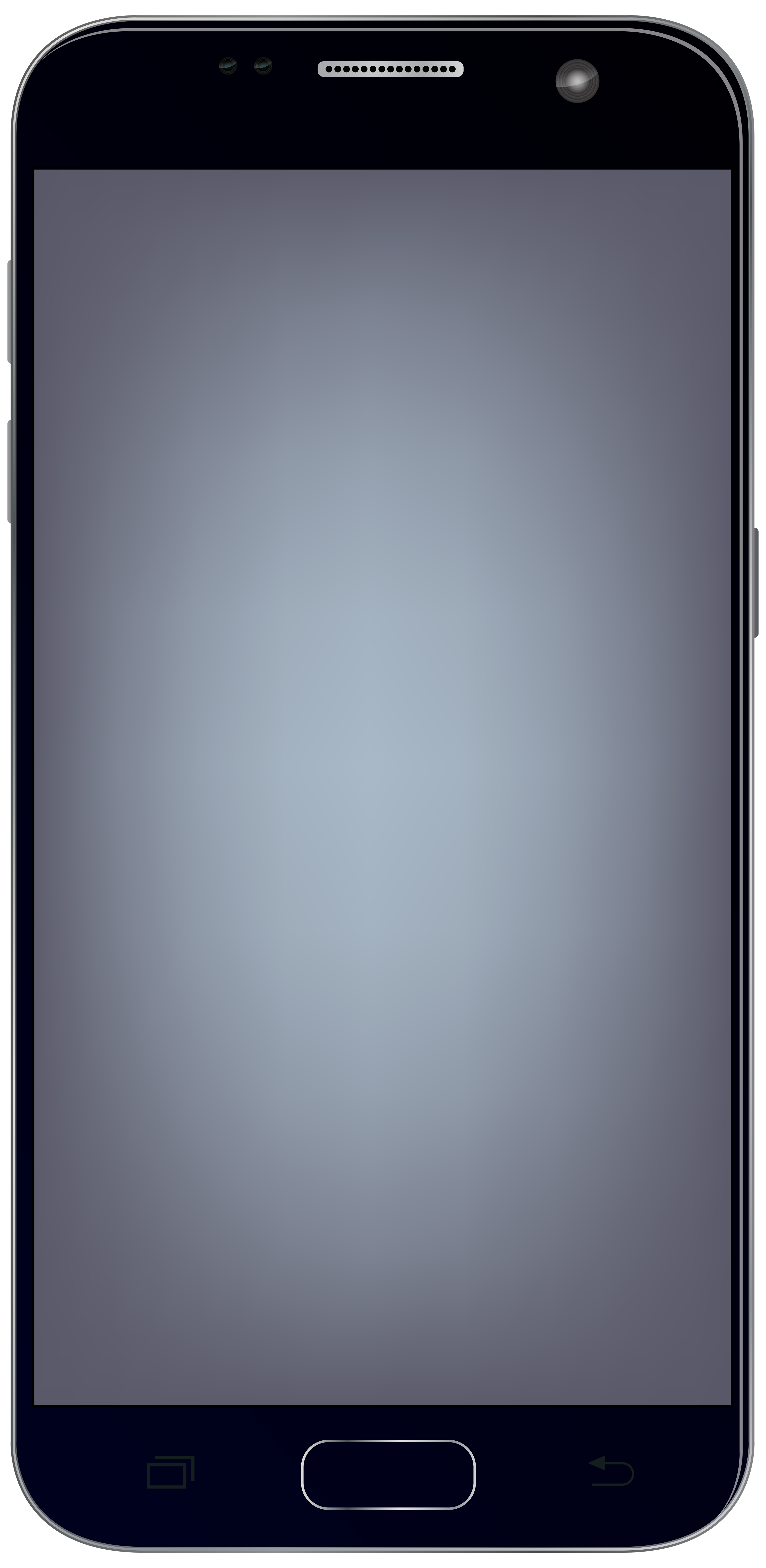 Large Smartphone PNG Clip Art Image.