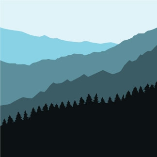 Smoky Mountain Clipart.