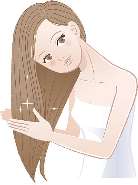 Smooth Hair Clip Art, Vector Images & Illustrations.