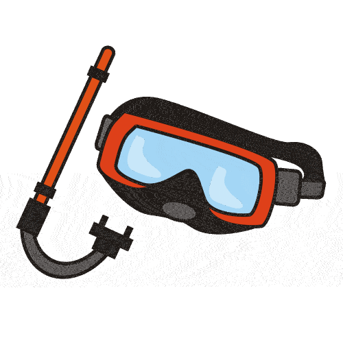 Snorkel Clipart.