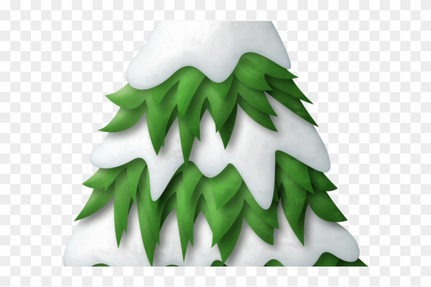 Pine Clipart Snow Tree.