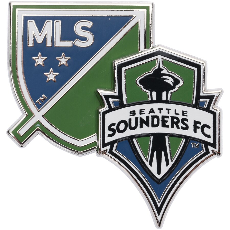 Seattle Sounders FC Dual Logo Pin.