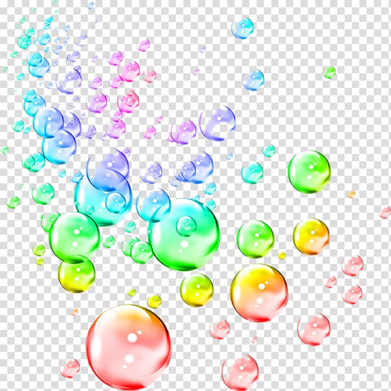 Bubbles illustration, Soap bubble Drawing Rainbow , colorful.