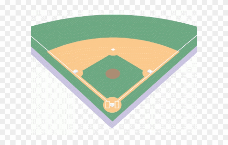 Softball Field Clipart.