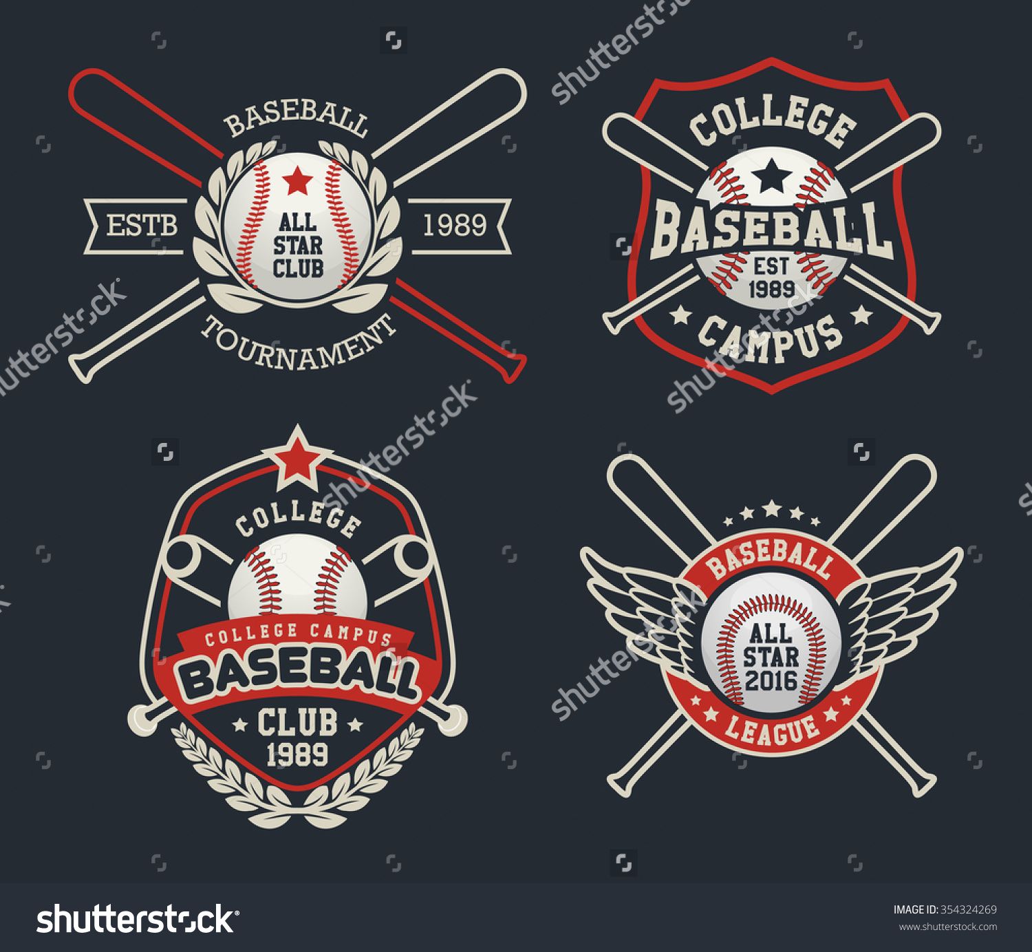 softball logo design templates.