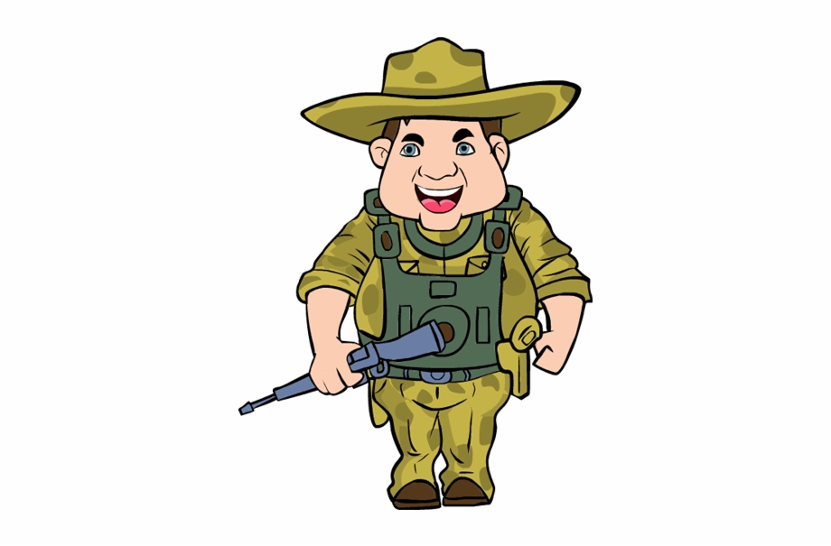 Veterans Day Soldier Clipart.