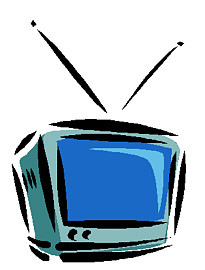 Satellite TV Clip Art.