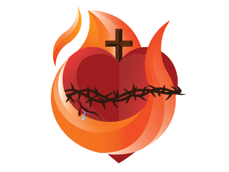 Sacred Heart by Nicholas Lowry on Dribbble.