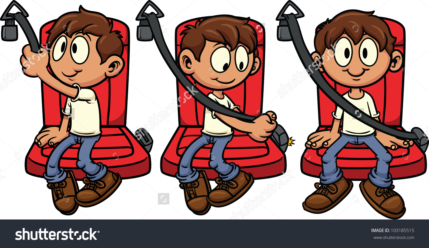 Seat belt clipart.