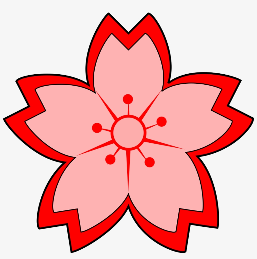 Sakura Flower Clipart.