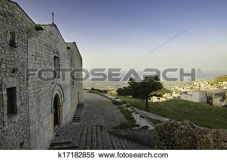 Stock Image of San Salvatore church (Caltabellota) k17182855.