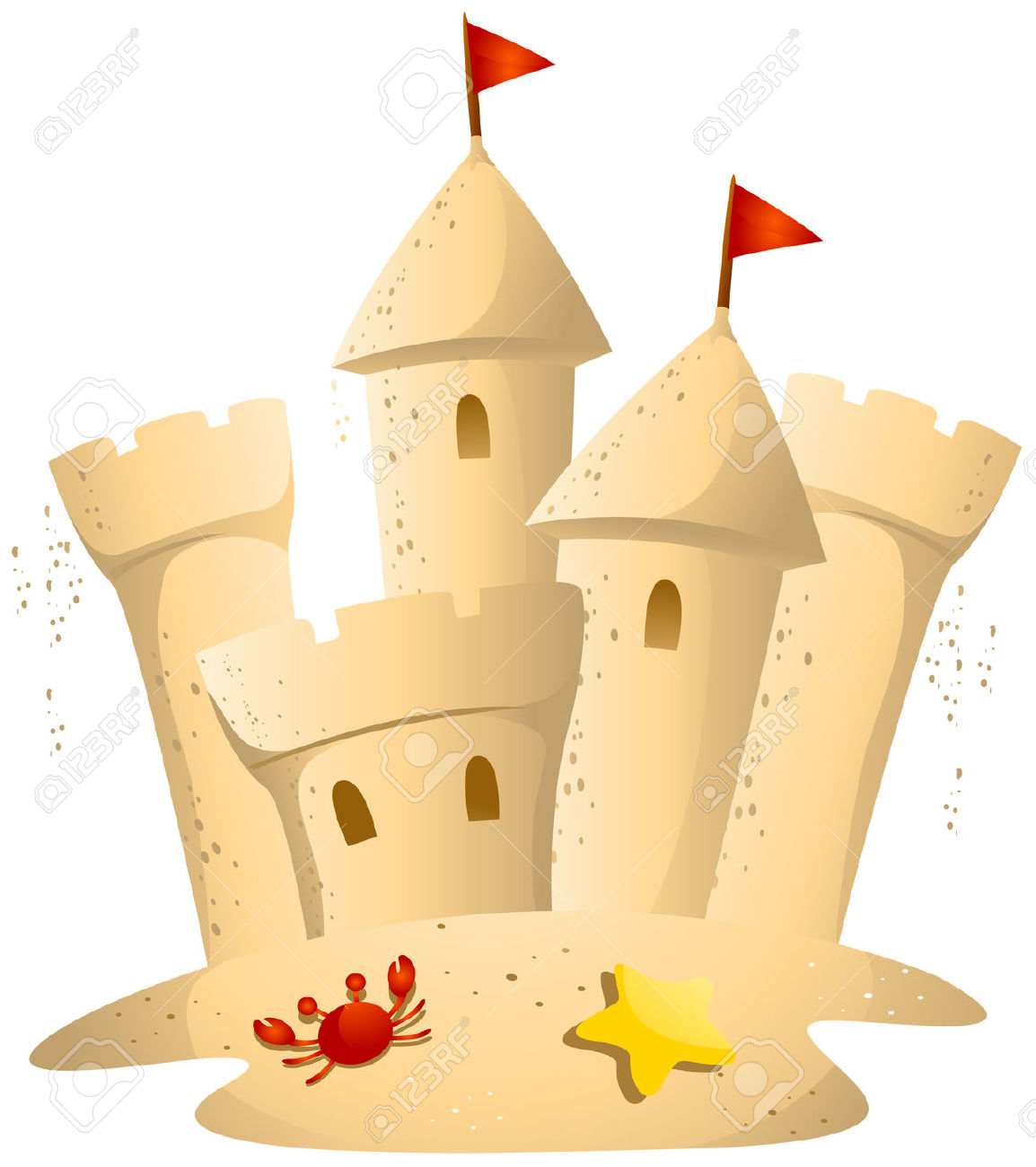 66+ Sand Castle Clip Art.