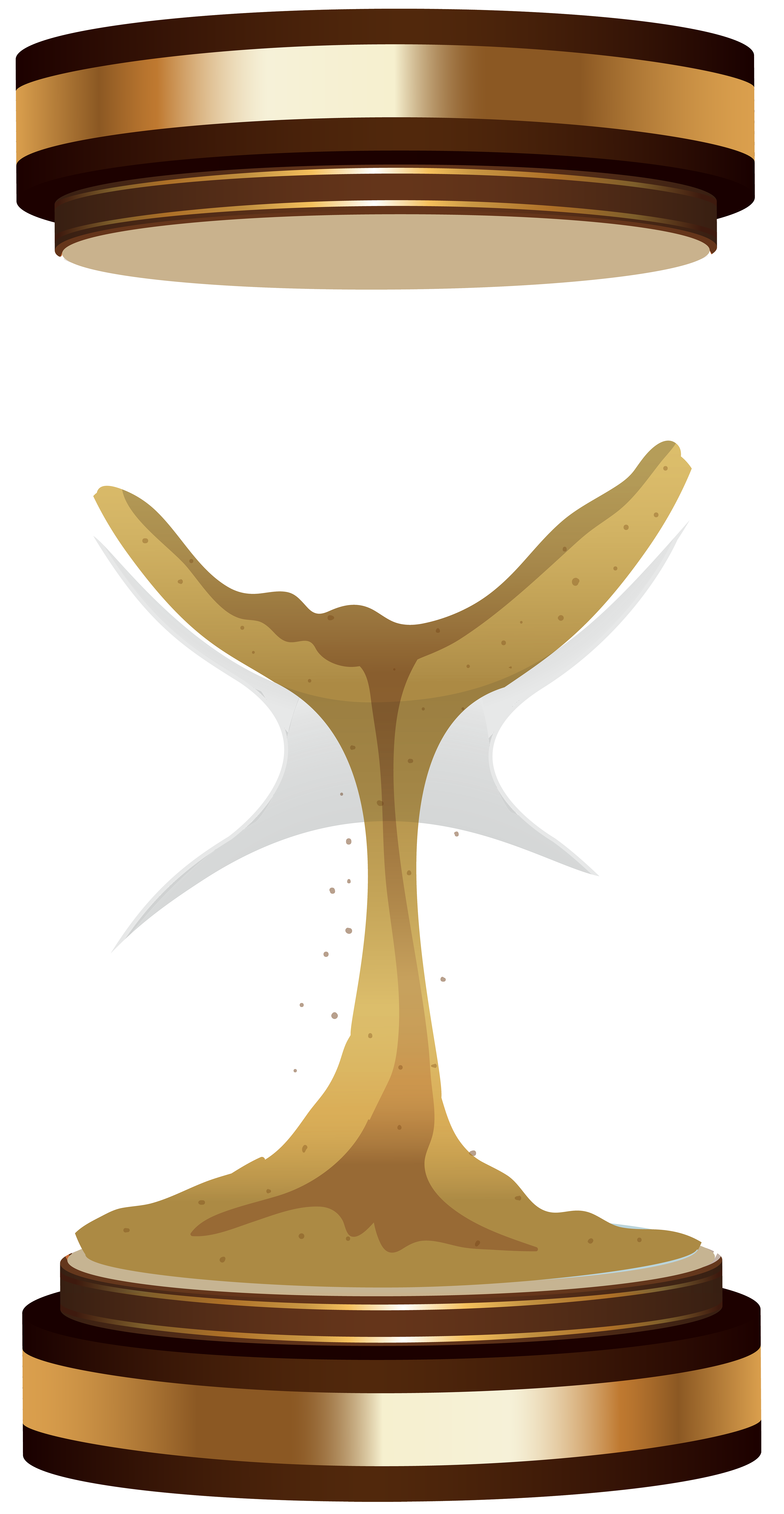 Sand Clock PNG Clip Art.