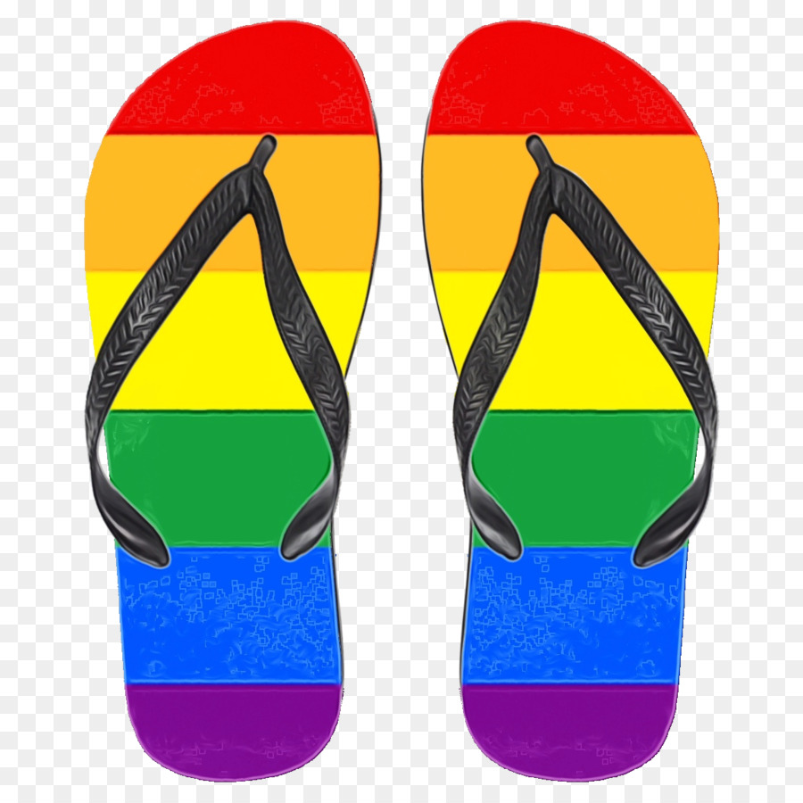 Zapatilla, Sandalia, Arco Iris Sandalias imagen png.