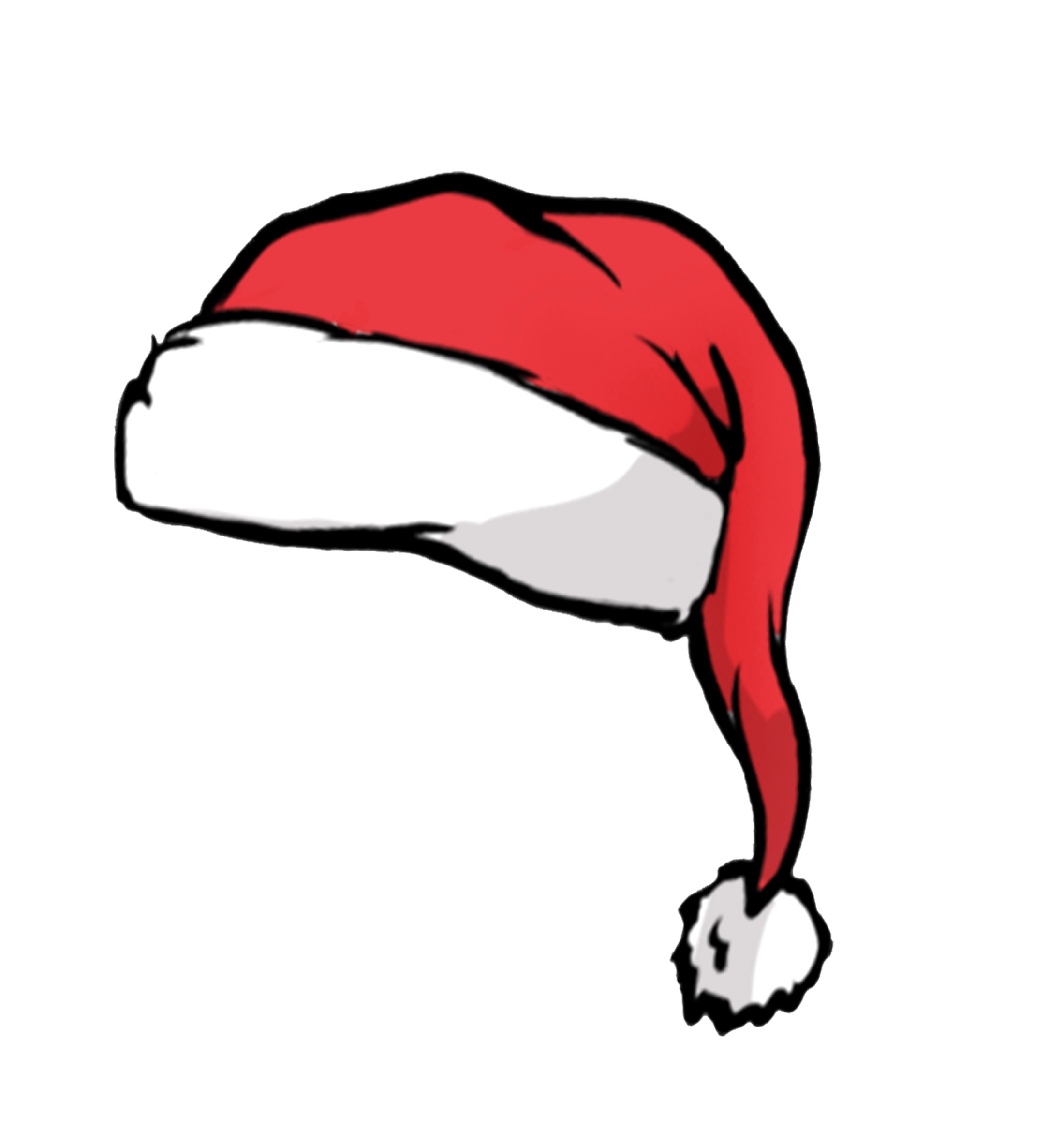 Santa Hat Vector at GetDrawings.com.