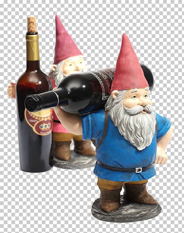 Red Wine Santa Claus Wine rack, Santa Claus wine rack PNG.