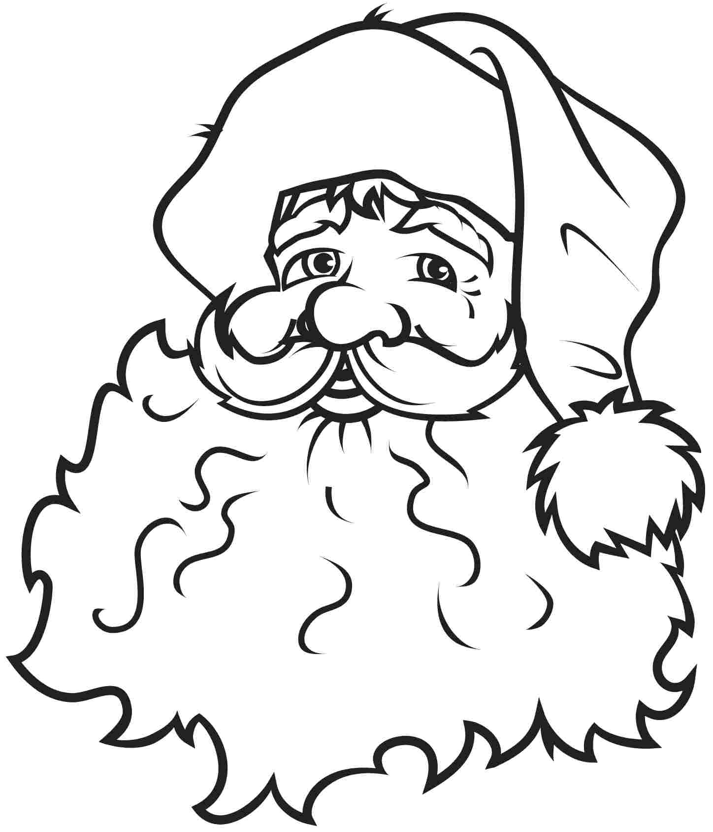 Free Santa Claus Outline, Download Free Clip Art, Free Clip.