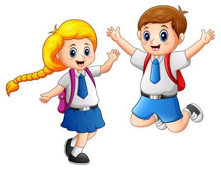 School children in uniform clipart 2 » Clipart Portal.