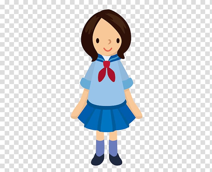 Cartoon Graphic arts , Middle School Girls transparent.