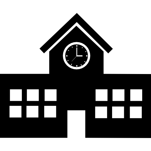 School building icon #14045.