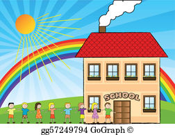 Children School Clip Art.