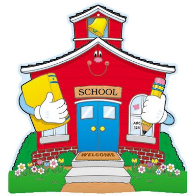 Schoolhouse clip art.