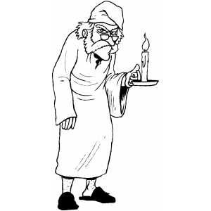 Ebenezer Scrooge Clip Art, Scrooge Free Clipart.