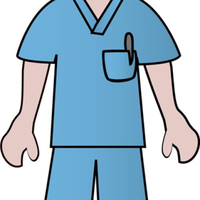 Medical scrub clipart.