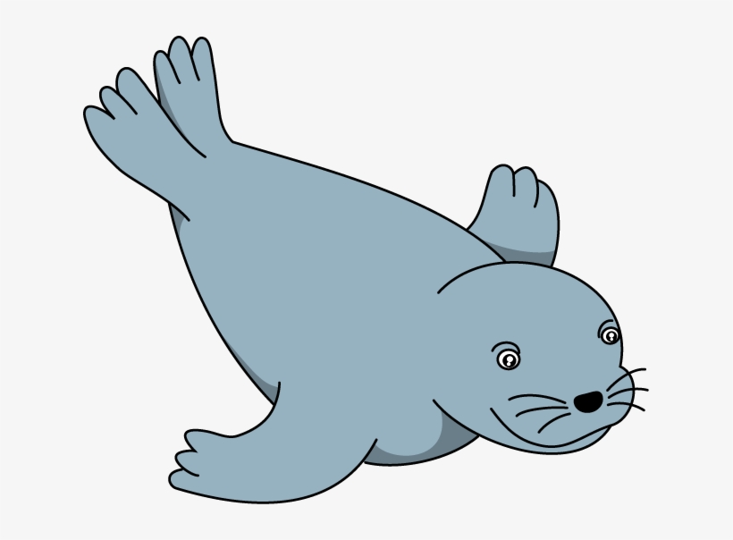 Sea Lion Clip Art.