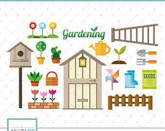 Gardening clipart.