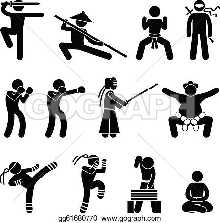 Self Defense Clip Art.