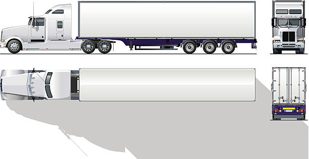 Semi trailer clipart 2 » Clipart Station.