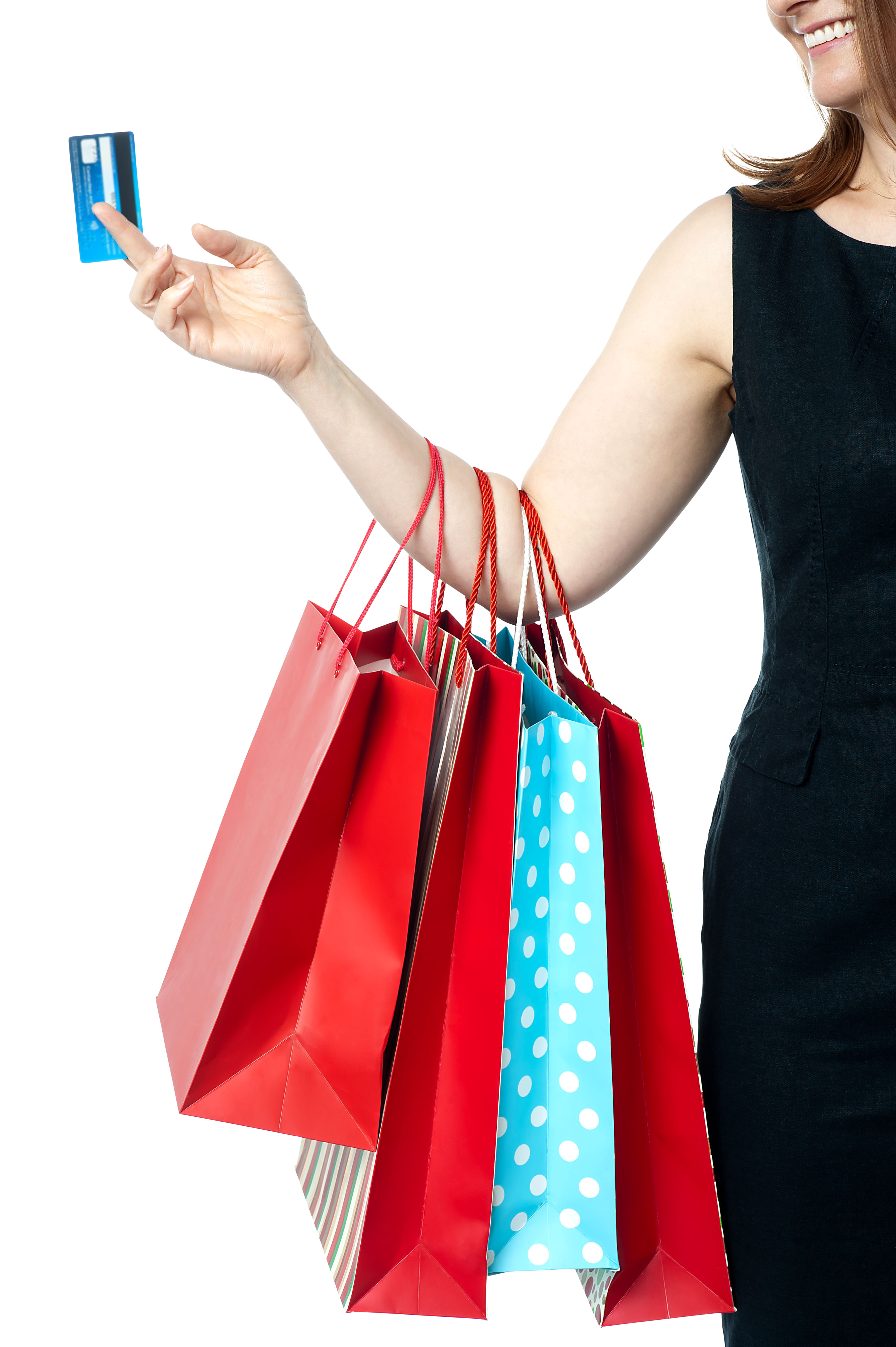 Women Shopping PNG Image.