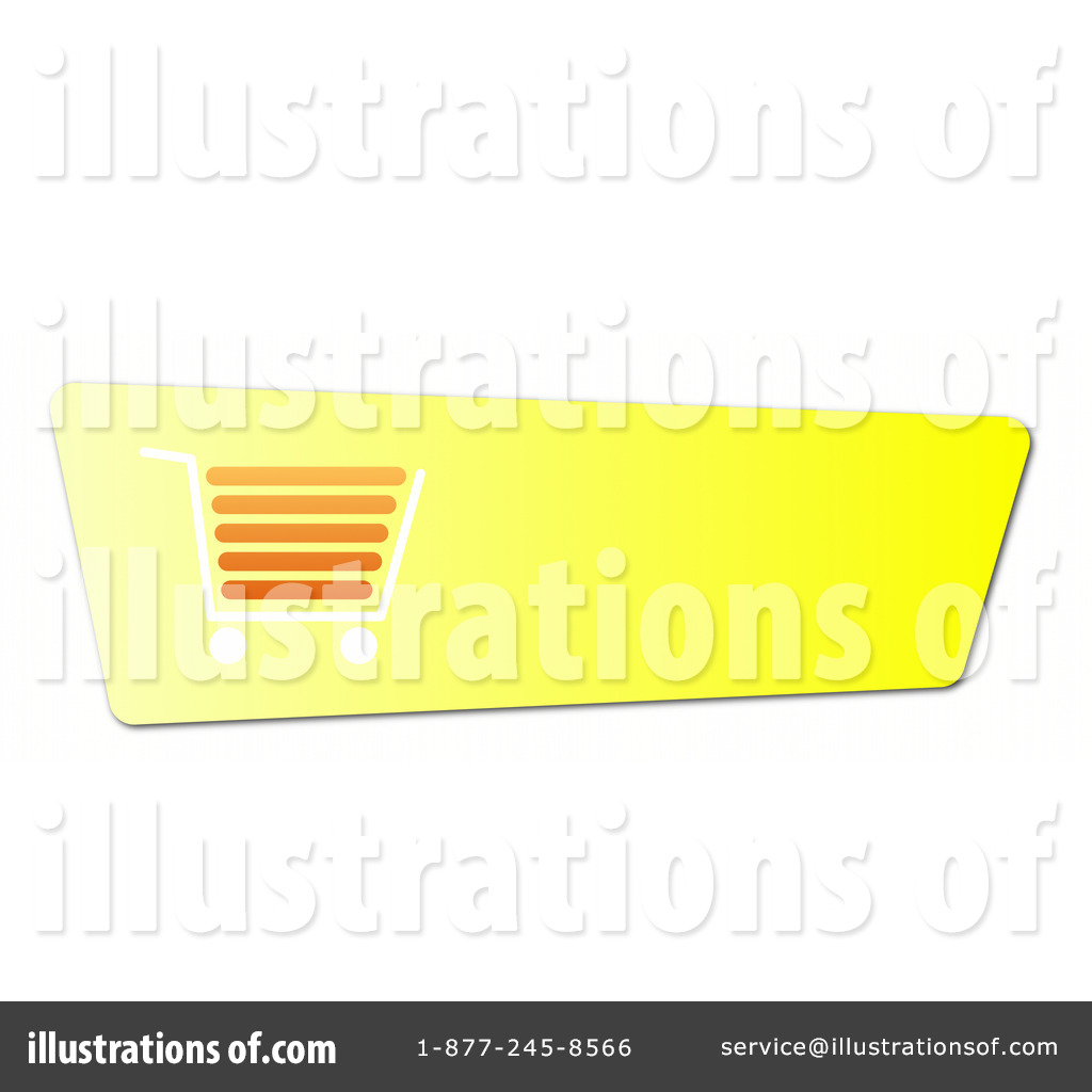 Shopping Cart Button Clipart #1064996.