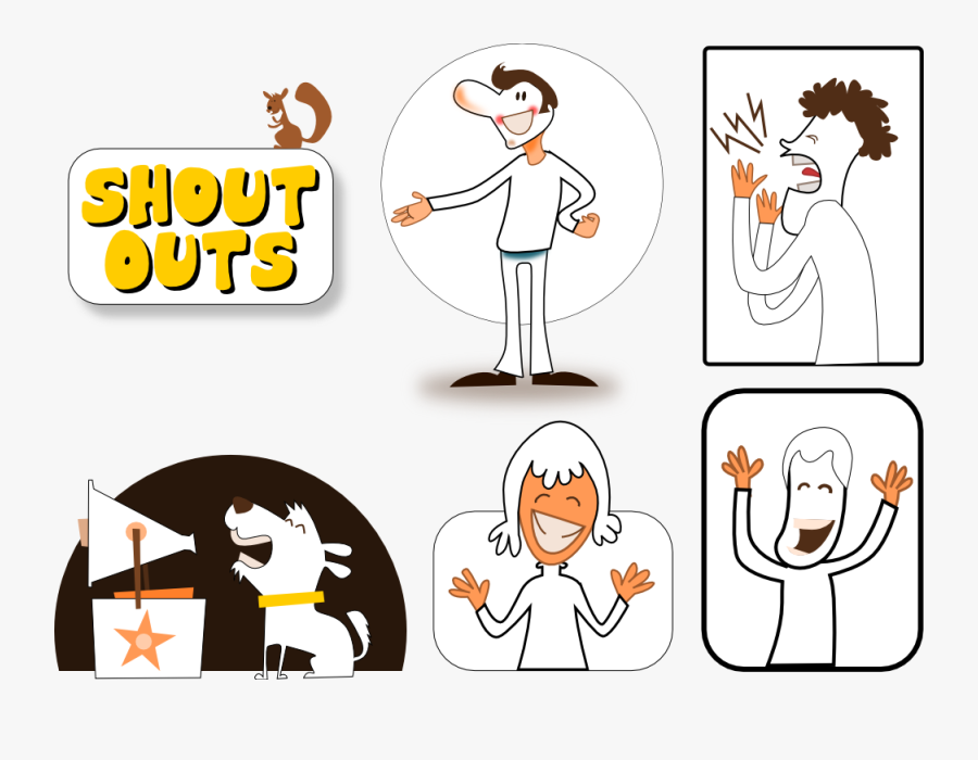 Shout Out Clip Art , Free Transparent Clipart.