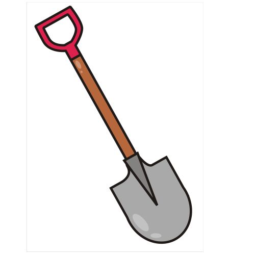 Shovel dirt clipart.