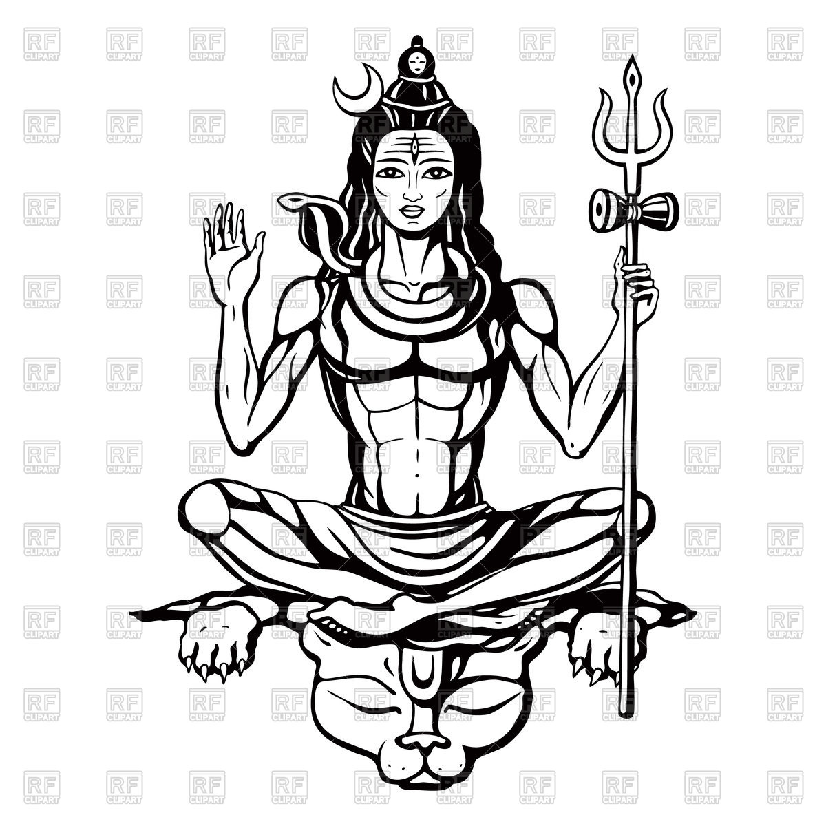 Images Lord Shiva Clipart.