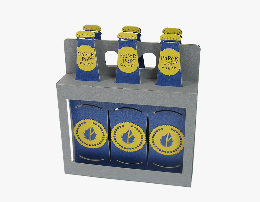 Transparent Six Pack Beer Clipart.