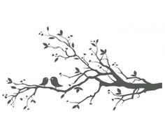 tree with birds clipart free.