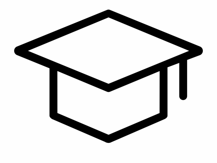 Sign Up Comments Graduation Cap Thin Icon Png.