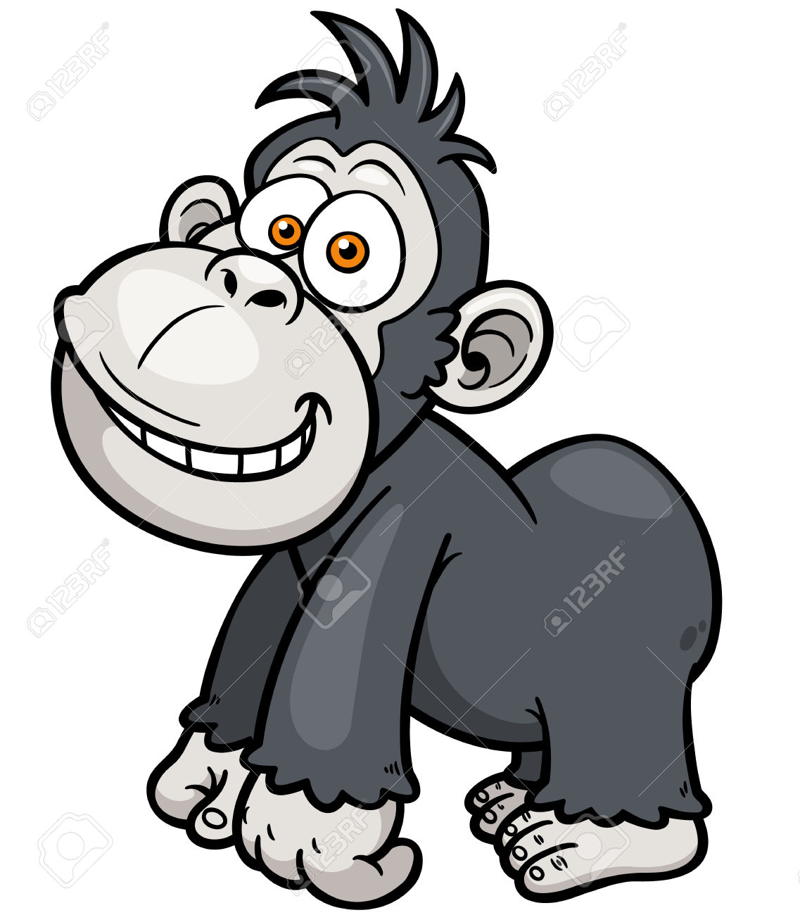 698 Silverback Stock Vector Illustration And Royalty Free.