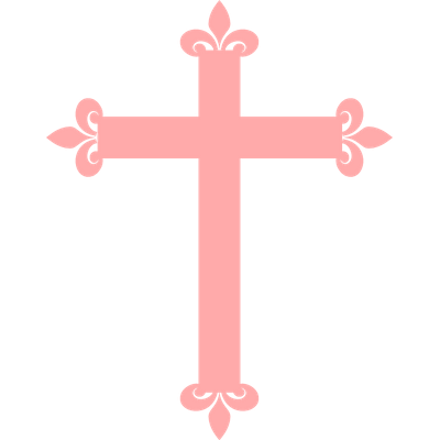 Simple Christian Cross Clipart transparent PNG.