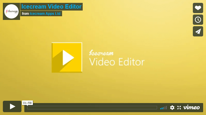 Video Editor: Edit videos fast and free.