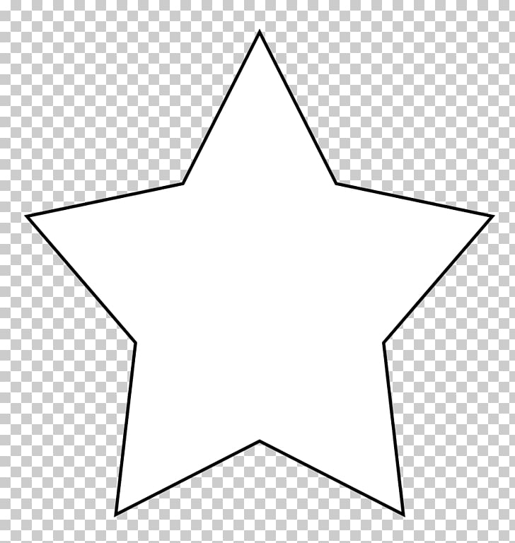 Star Shape Stencil Flag of the United States Pattern, Simple.