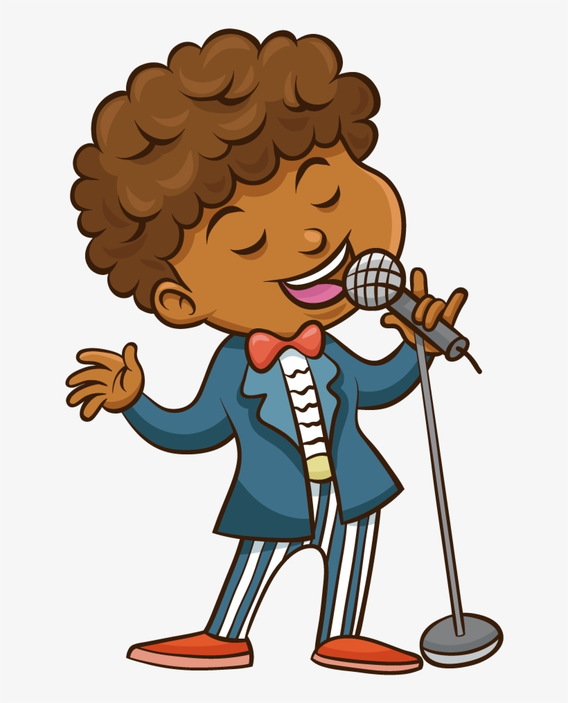 Vector Freeuse Download Cartoon Singing Clip Art Take.